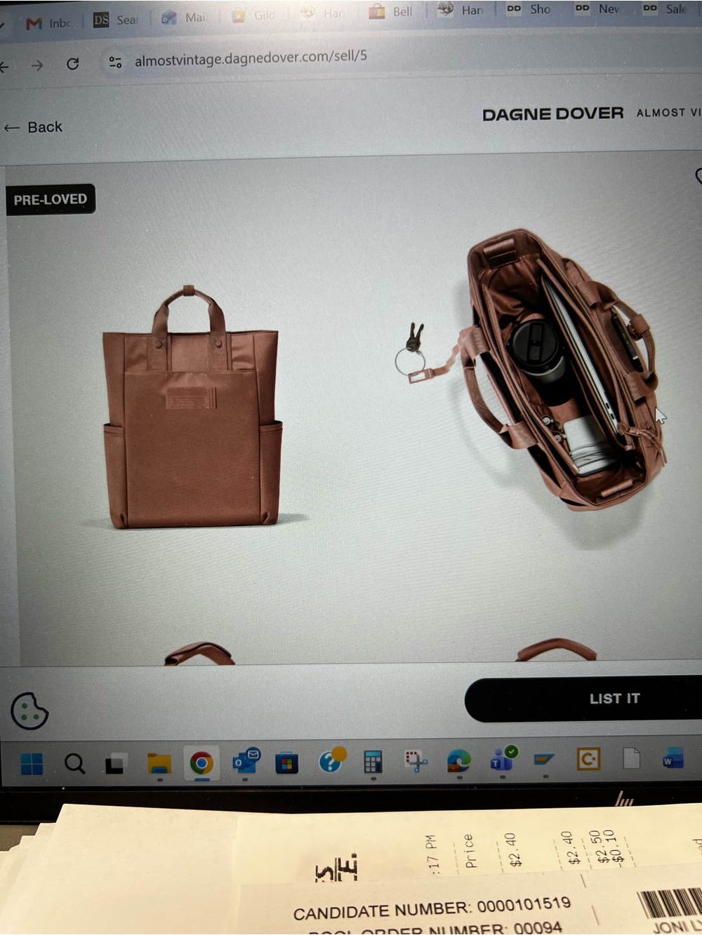 Dagne Dover Convertible Backpack Tote